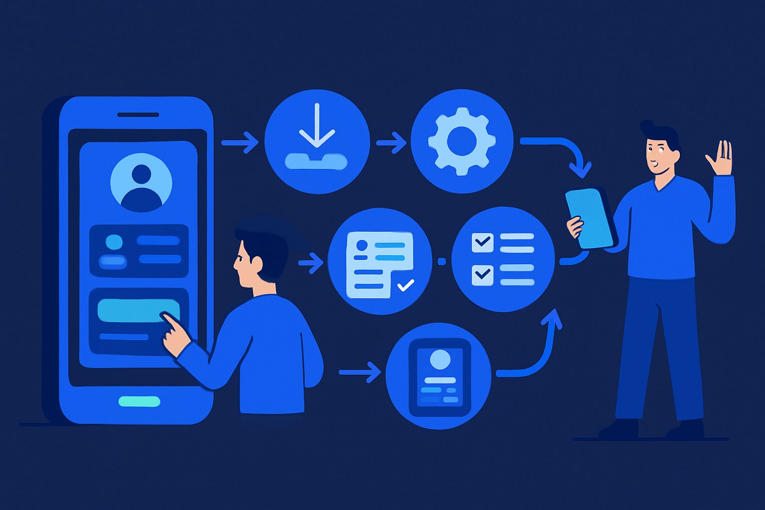 Les 5 étapes d'installation du logiciel CRM mobile FieldForce Sync