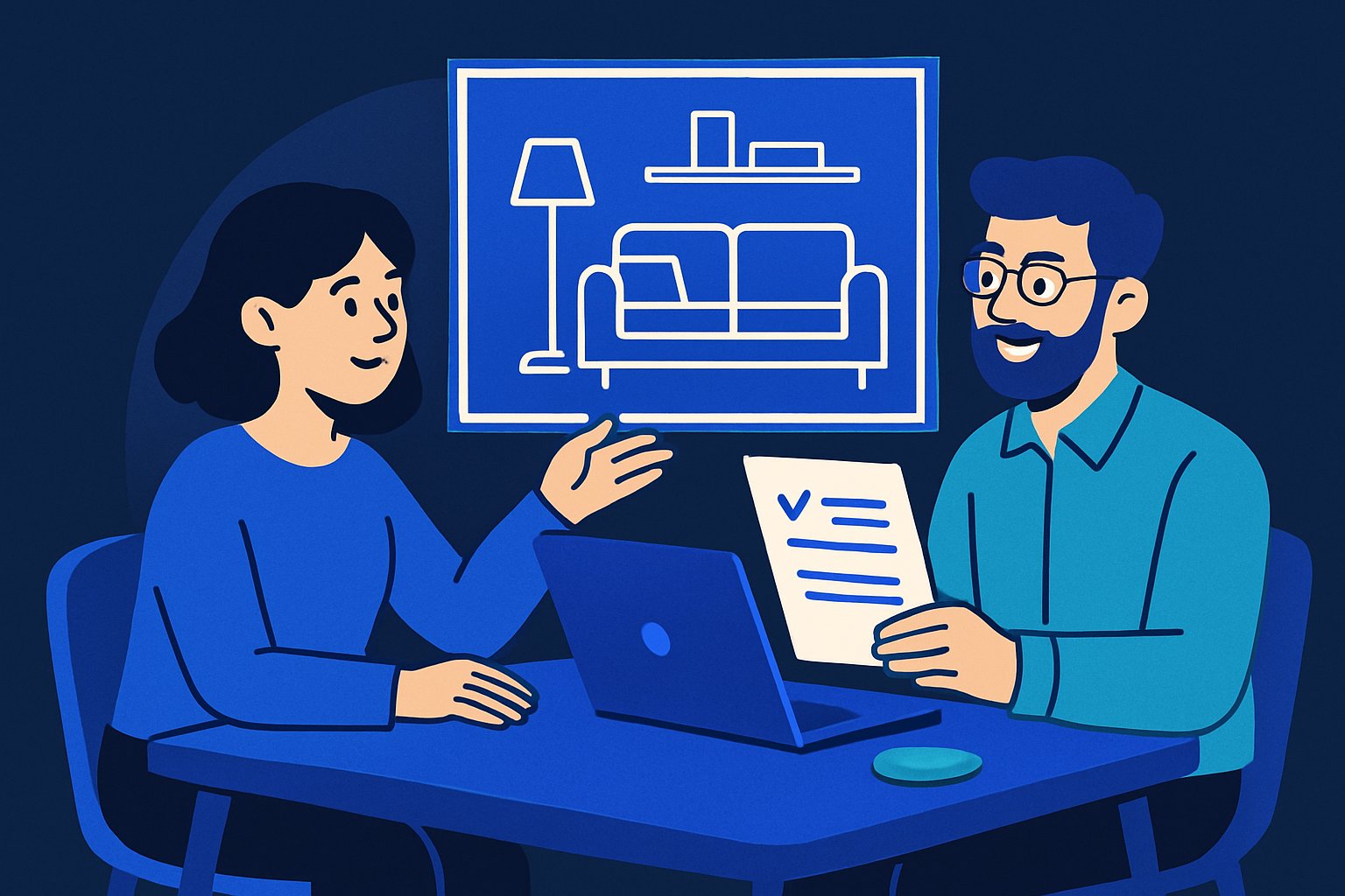 LeStyleChezSoi face à un déco freelance pour un devis