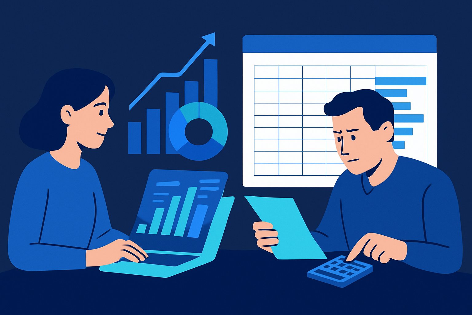 Cashflow Analytics V4 face au reporting financier sur tableur