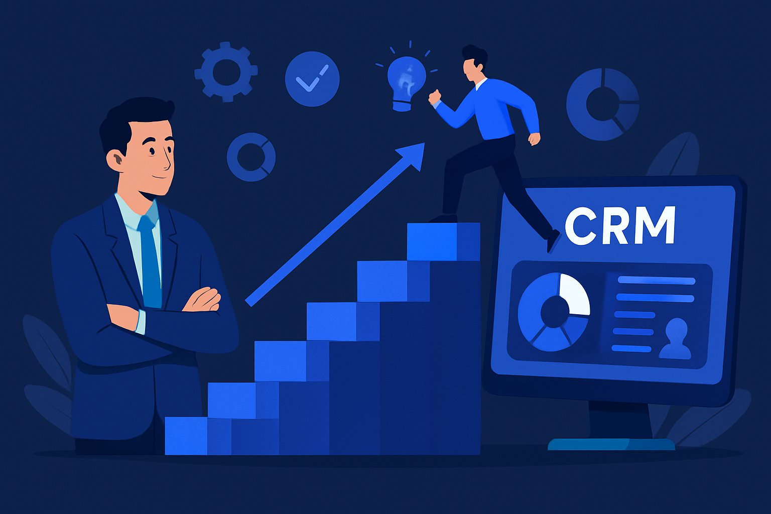 Les 6 phases qui rythment le déploiement du CRM SmartSales Enterprise