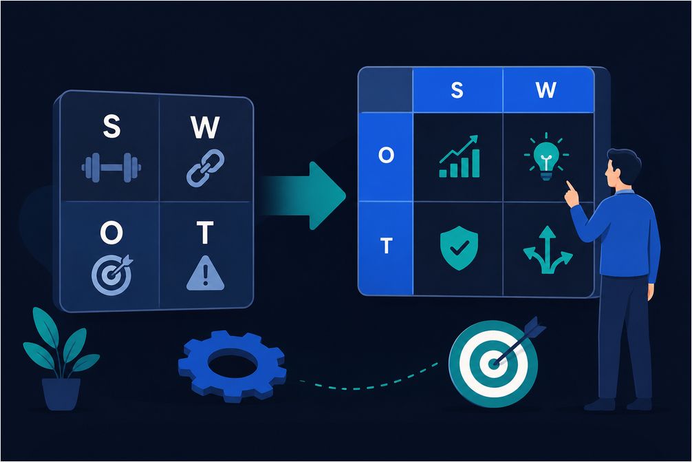 Matrice TOWS : transformer votre analyse SWOT en actions concrètes