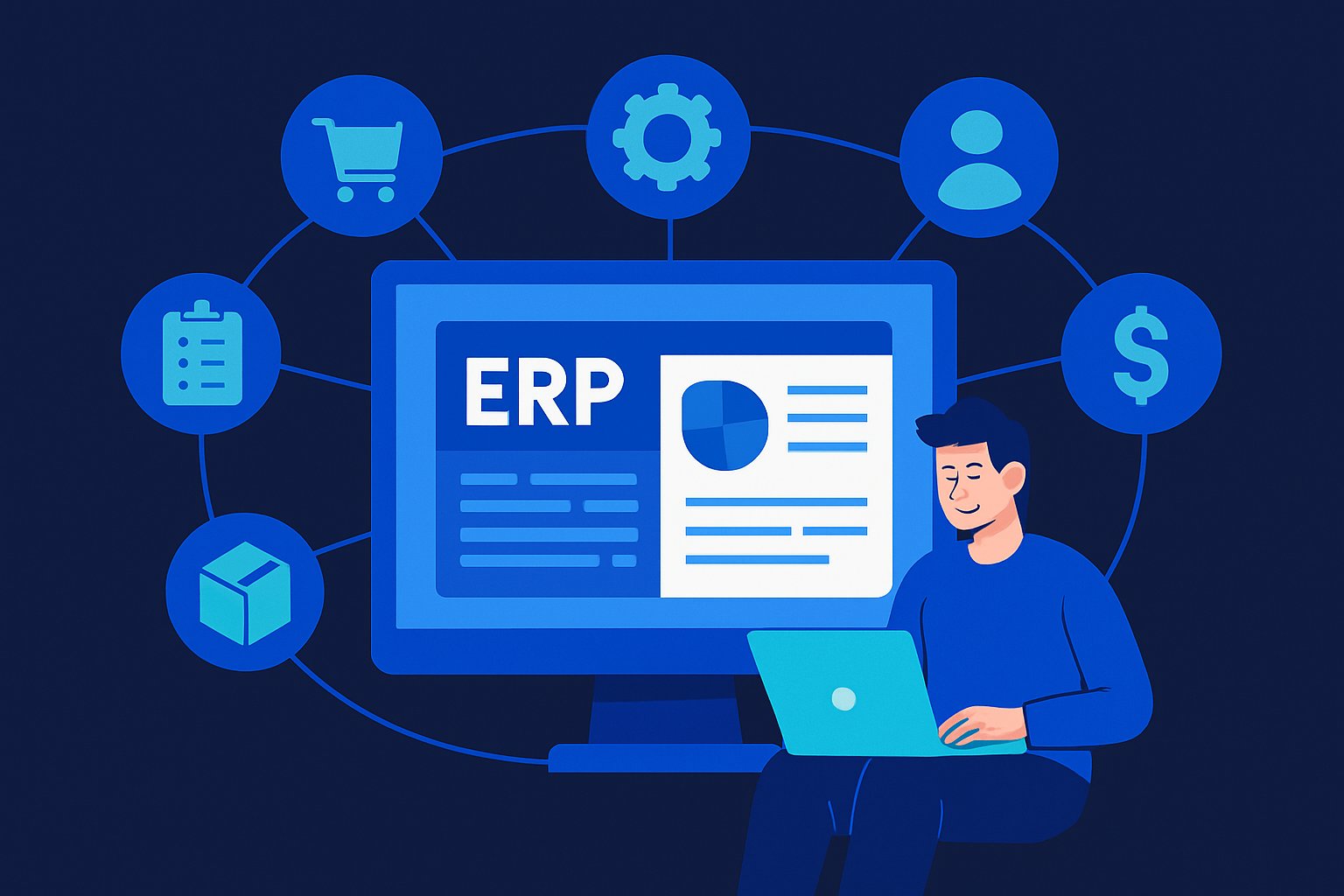 Les 6 intégrations clés de l'ERP FlexManage Plus