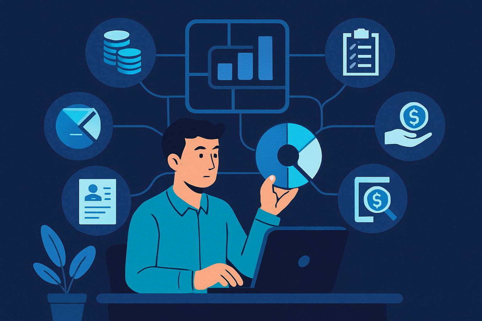 Les 6 modules prioritaires de l'ERP FinancePro Integrated